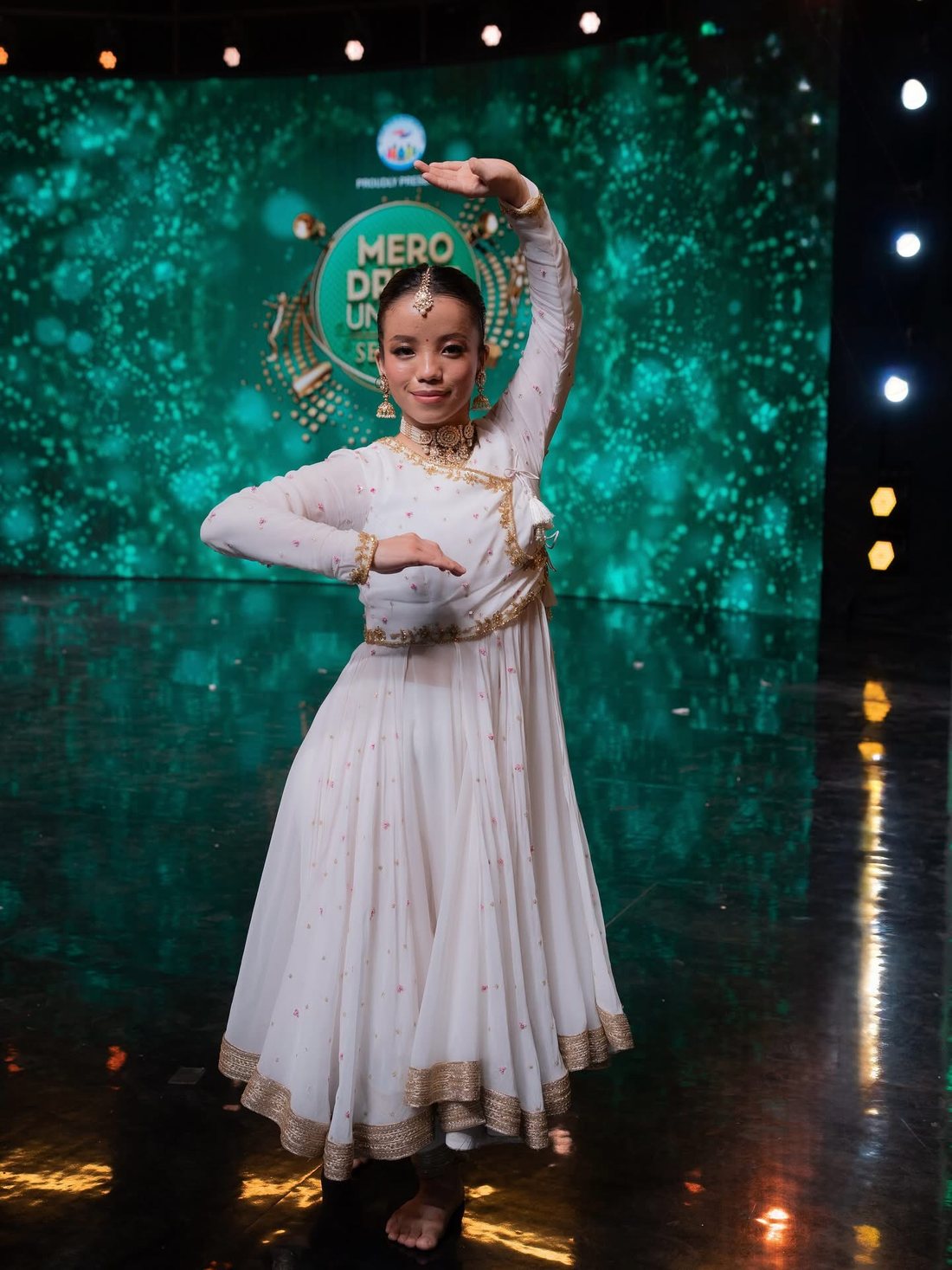 Amrita Rai performing at Mero Dance Universe Season 2