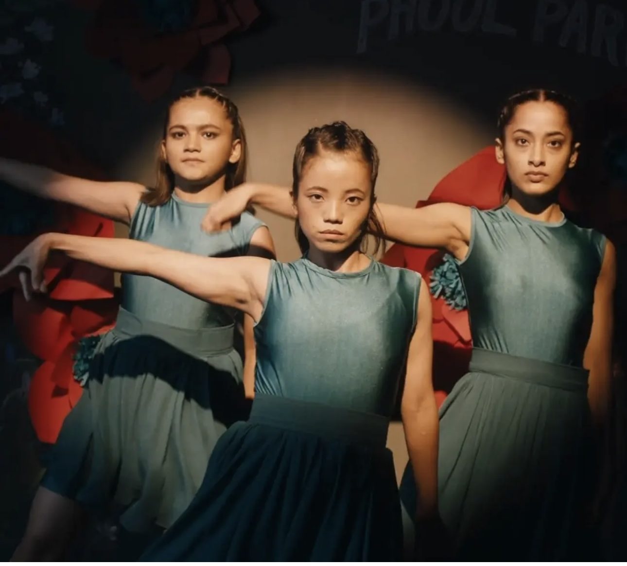 A trio choreographed by Amrita Rai for the Nepali music video Phool Pari